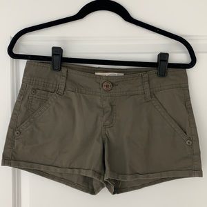 Nordstrom Jolt Army Green Shorts
